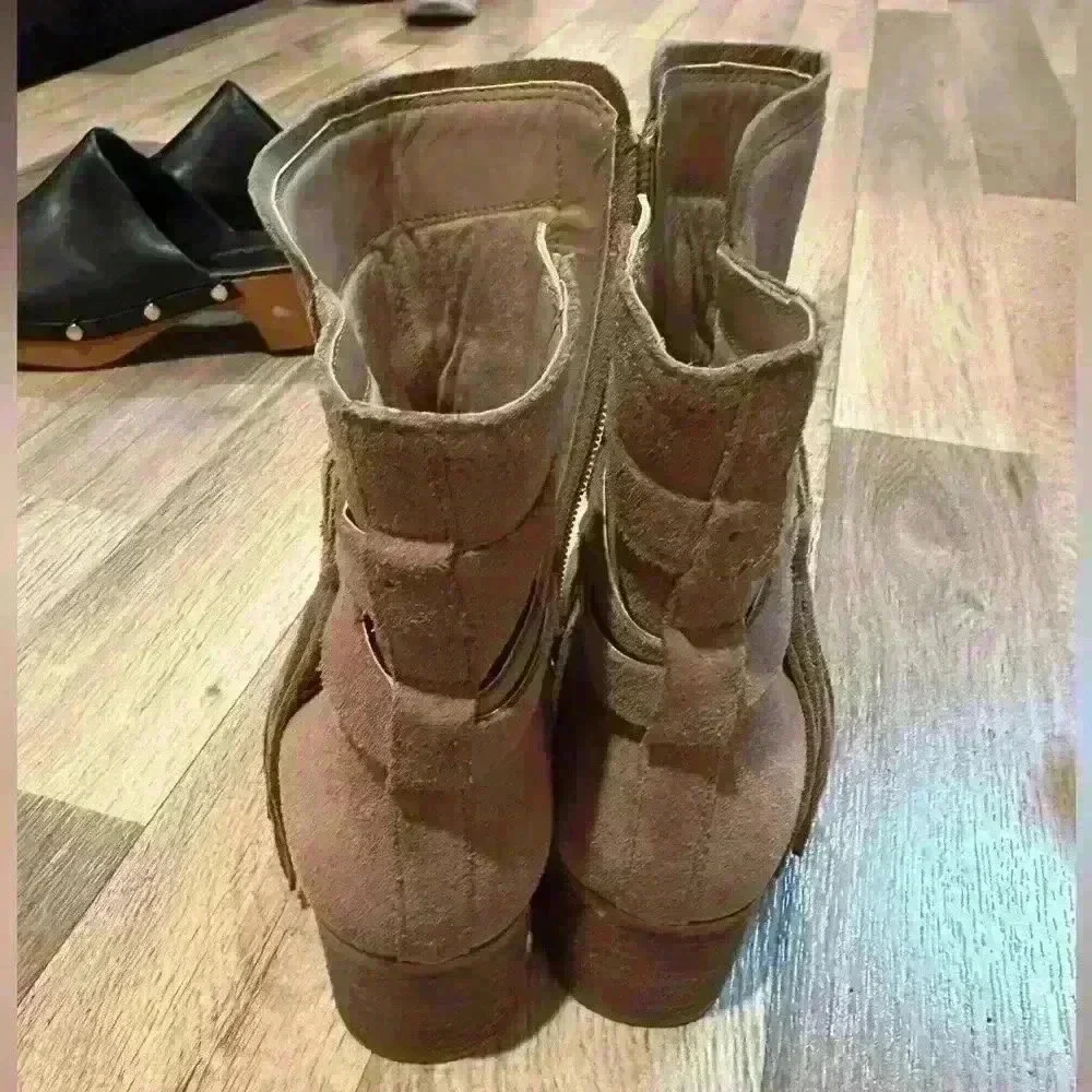 Koalaburra by Ugg Kenz Suede Tassel Boots Women’s Size 6 1/2 - Picture 4 of 8